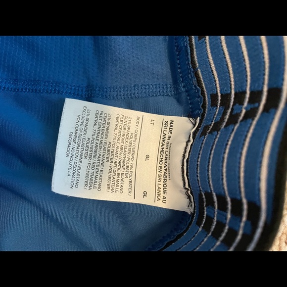Jordan DriFit Leggings, Blue/Blk NWOT, Size L - Picture 2 of 4
